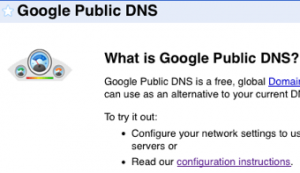 Google Public DNS Rocks
